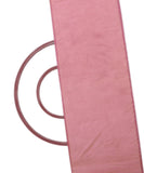 Pink Colour Two Tone Plain Paper Silk Fabric