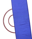 Royal Blue Colour Plain Paper Silk Fabric
