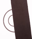 Deep Brown Colour Plain Suede Fabric