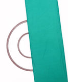 Turquoise Colour Plain Rayon Fabric