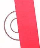 Coral Pink Colour Plain Rayon Fabric