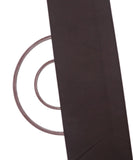Dark Brown Colour Plain Suede Fabric
