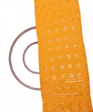 Mustard Colour ChikanKari Embroidery Rayon Fabric