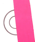 Neon Pink Colour Plain Dupion Silk Fabric