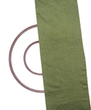 Mehandi Green Colour Plain Dupion Silk Fabric