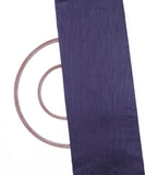 Navy Blue Colour Plain Dupion Silk Fabric