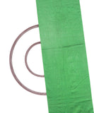 Parrot Green Colour Plain Dupion Silk Fabric