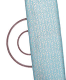 Light Blue Color Jaal Pattern Brocade Silk Fabric