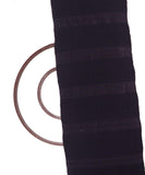 Black Colour Plain Pleated Georgette Fabric