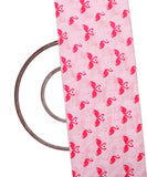 Pink Colour Kids Digital Print Muslin Fabric