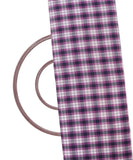 Purple Colour Checks Pattern Cotton Fabric