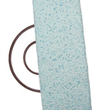 Light Blue Colour Floral Net Embroidery Fabric