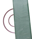 Sea Green Colour Two Tone Plain Organza Satin Fabric