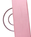 Pastel Pink Colour Plain Organza Satin Fabric
