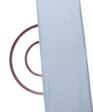 Light Blue Colour Plain Organza Satin Fabric