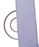 Stone Grey Colour Plain Organza Satin Fabric