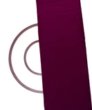 Wine Colour Plain Organza Satin Fabric