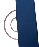 Teal Blue Colour Plain Organza Satin Fabric