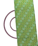 Light Green Colour Traditional Print Cotton Fabric
