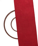 Maroon Colour Plain Linen Fabric