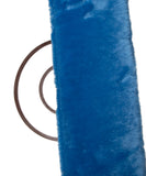 Blue Colour Plain Minky Fabric