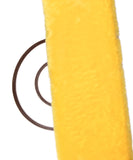 Yellow Colour Plain Minky Fabric