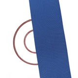 Blue Colour Plain Kantha Embroidery Cotton Fabric