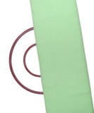 Mint Green Colour Plain Kantha Embroidery Cotton Fabric