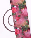 Pink Colour Floral Design Digital Print Cotton Fabric