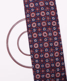 Indigo Blue Colour Geometry Print Cotton Fabric