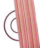 Multicolor Stripe Printed Cotton Fabric