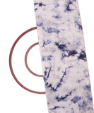 Navy Blue Colour Tie - Dye Print Uppada Silk Fabric