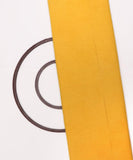 Yellow Colour Plain Linen Fabric