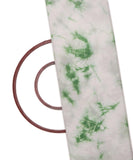 Green Colour Tie Dye Pattern Cotton Fabric