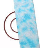 Light Blue Colour Tie Dye Pattern Cotton Fabric