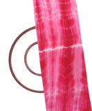 Magenta Colour Tie - Dye Pattern Muslin Cotton Fabric