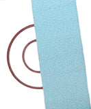 Pastel Blue Colour ChikanKari Embroidery Georgette Fabric