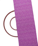 Lavender Colour ChikanKari Embroidery Georgette Fabric