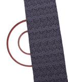 Grey Colour ChikanKari Embroidery Georgette Fabric