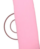 Pink Colour Plain Pleated Georgette Fabric