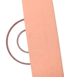 Peach Colour Plain Mesh Net Fabric