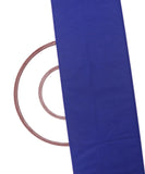Blue Colour Plain Mesh Net Fabric