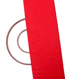 Red Colour Plain Mesh Net Fabric