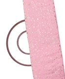 Light Pink Colour Sequin Embroidery Uppada Silk Fabric